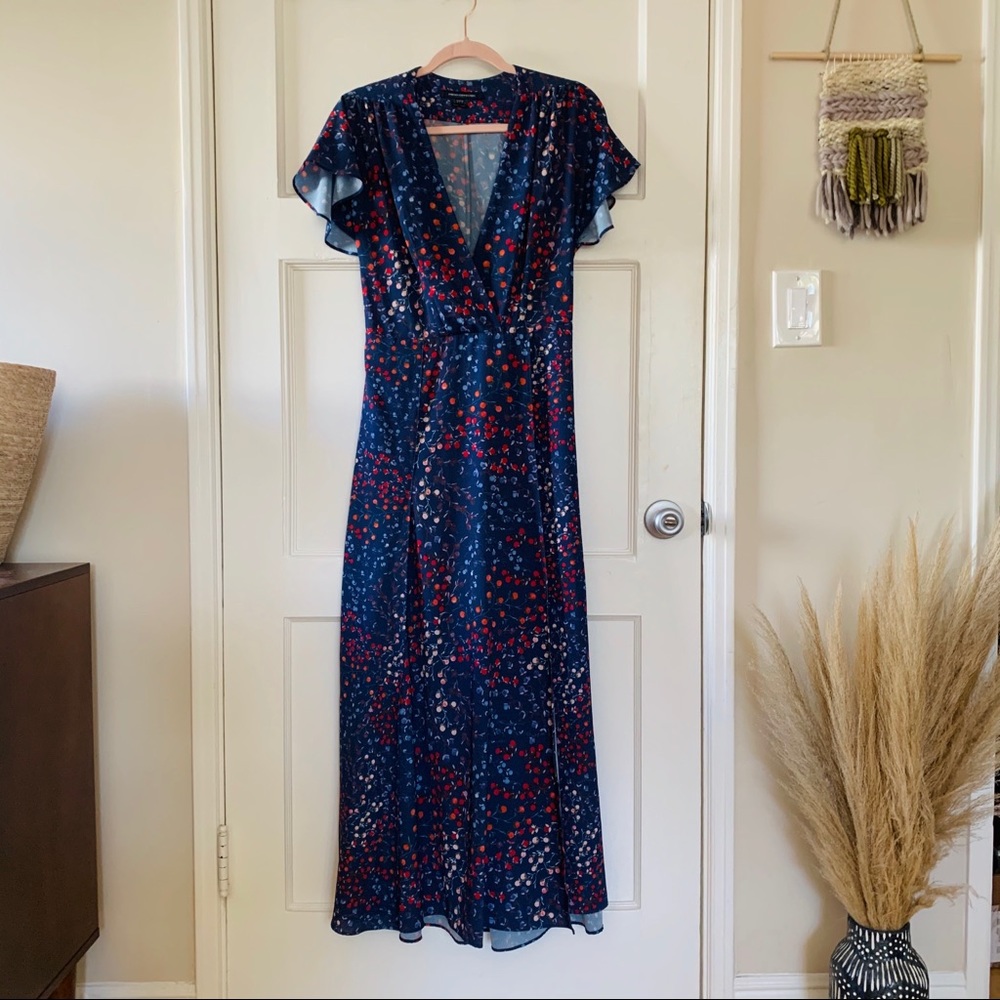 French Connection midi floral dress